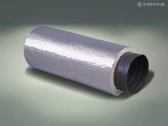 Ống gió mềm vải 10m Fiber Hàn Quốc DAEHAN có bảo ôn - D-3000FP - 10m/Ống