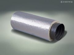 Ống gió mềm vải 10m Tarpaulin Hàn Quốc DAEHAN có bảo ôn - D-4000TP - 10m/Ống