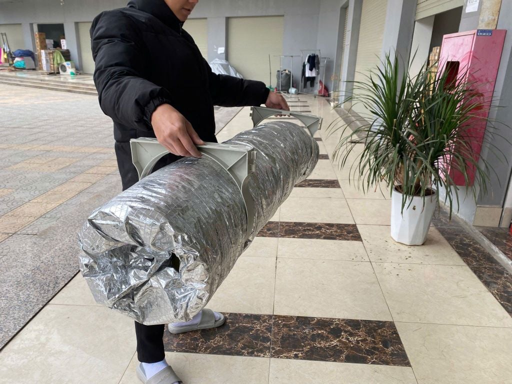 Đai treo ống gió mềm D200/D250