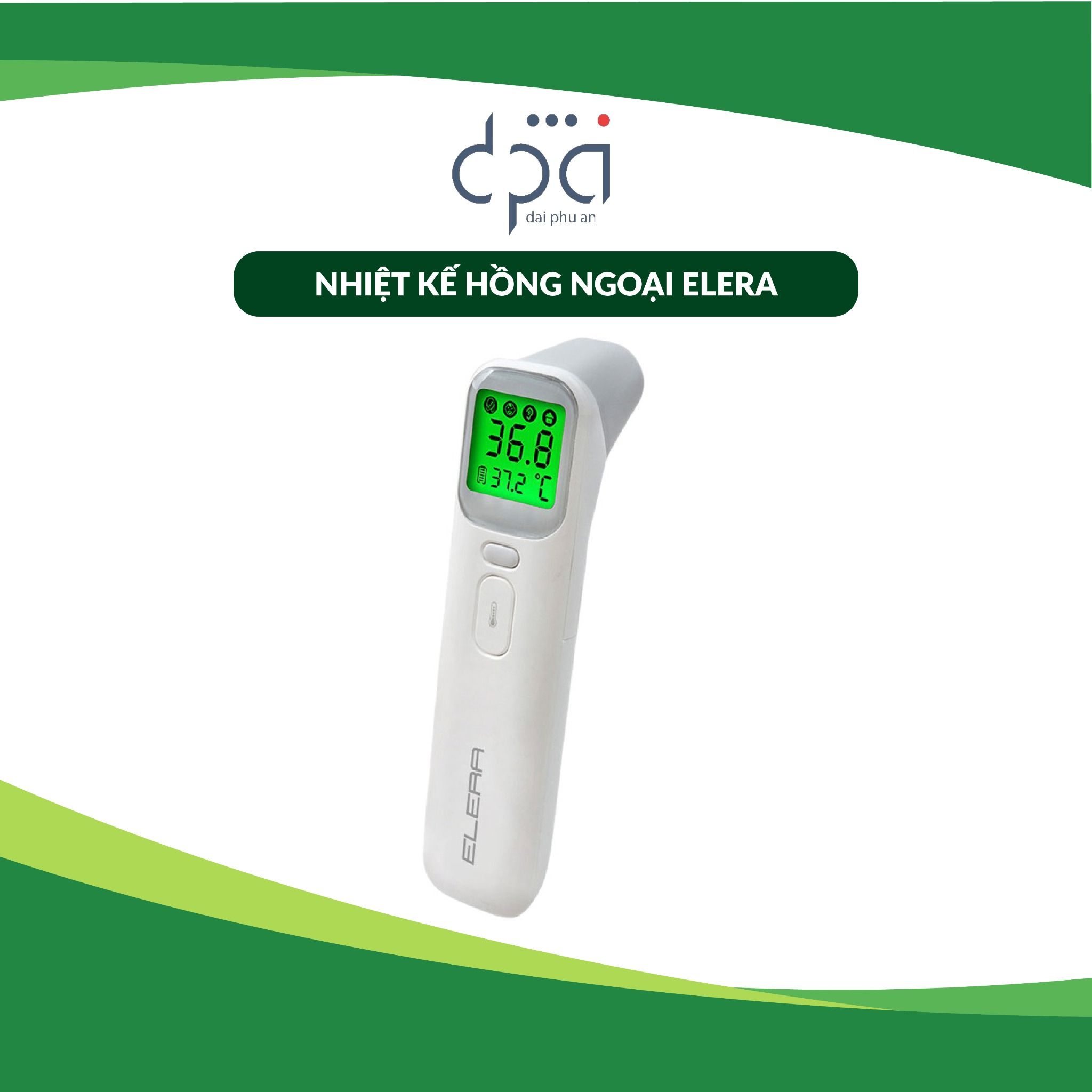  Nhiệt kế hồng ngoại cao cấp ELERA 