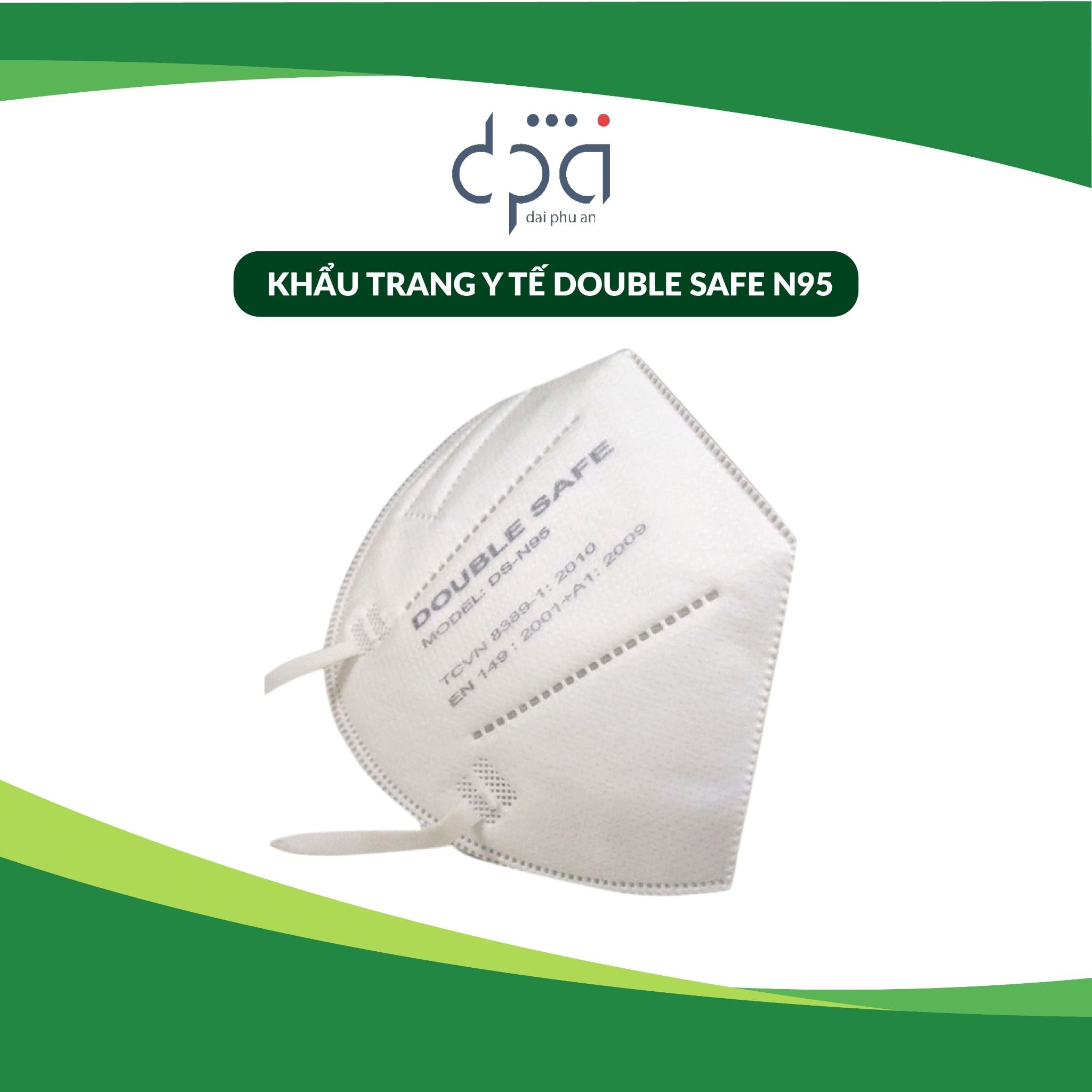  Khẩu Trang Y Tế Double Safe N95 (Cái) 