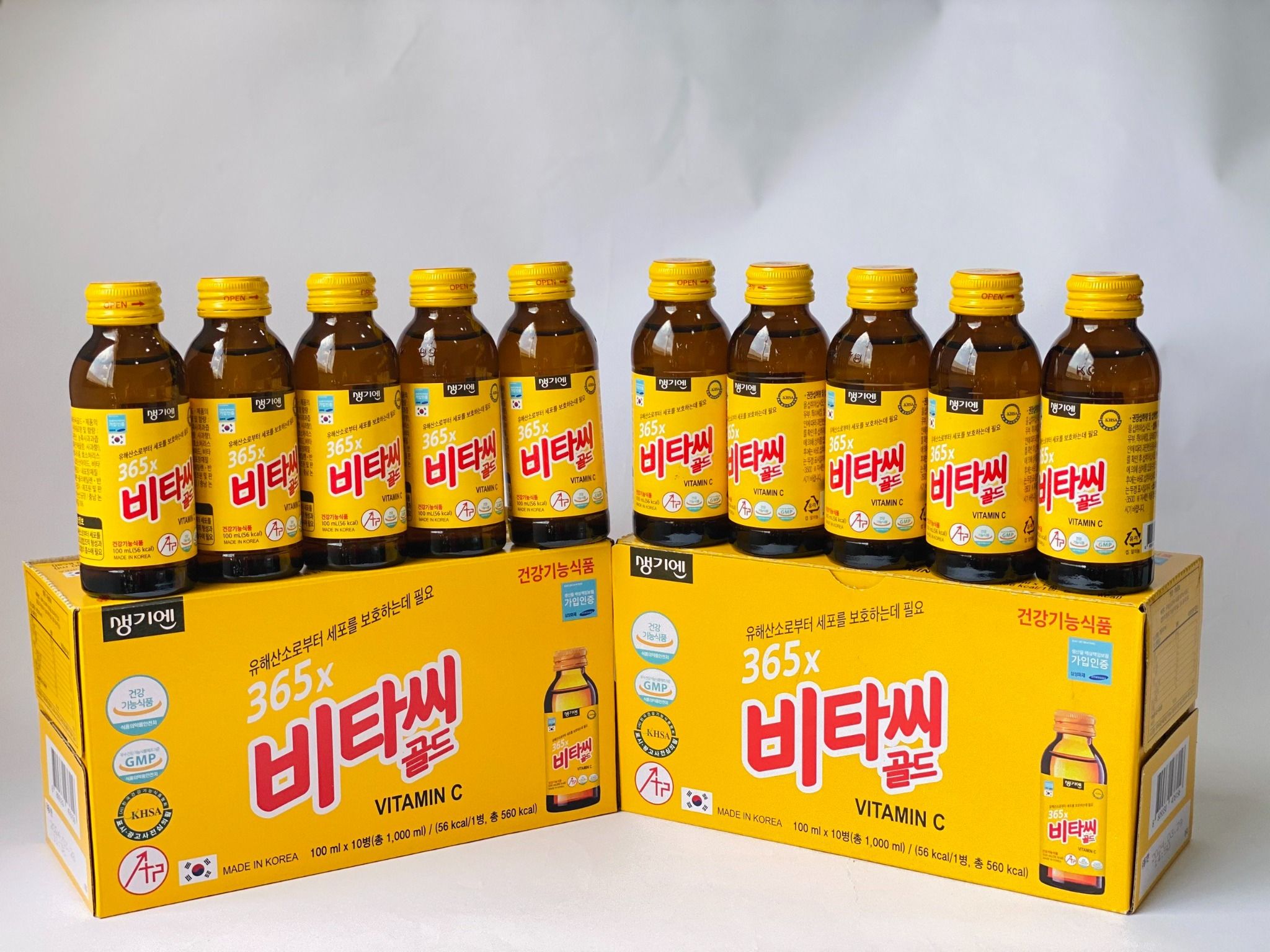  Nước Bổ Sung Vitamin C Gold 365 Hàn Quốc (Chai/100ml/10) 