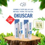  Combo 2 tuýp Gel làm mờ sẹo Okuscar Nhập Khẩu Châu Âu Phân Phối ĐQ tại ĐPA (T/15g) 