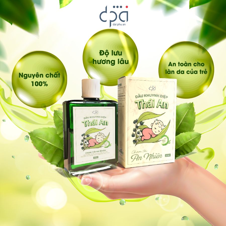  COMBO Dầu Khuynh Diệp (C/25ml) Và Tinh Dầu Tràm Thái An (C/10ml) 