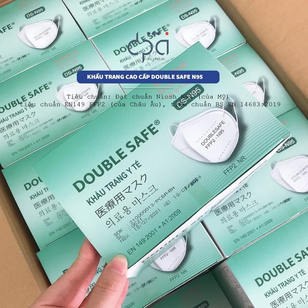  Khẩu Trang Y Tế Double Safe N95 (Cái) 
