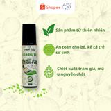  COMBO 6 Tinh Dầu Lăn Làm Dịu Da Cho Bé 
