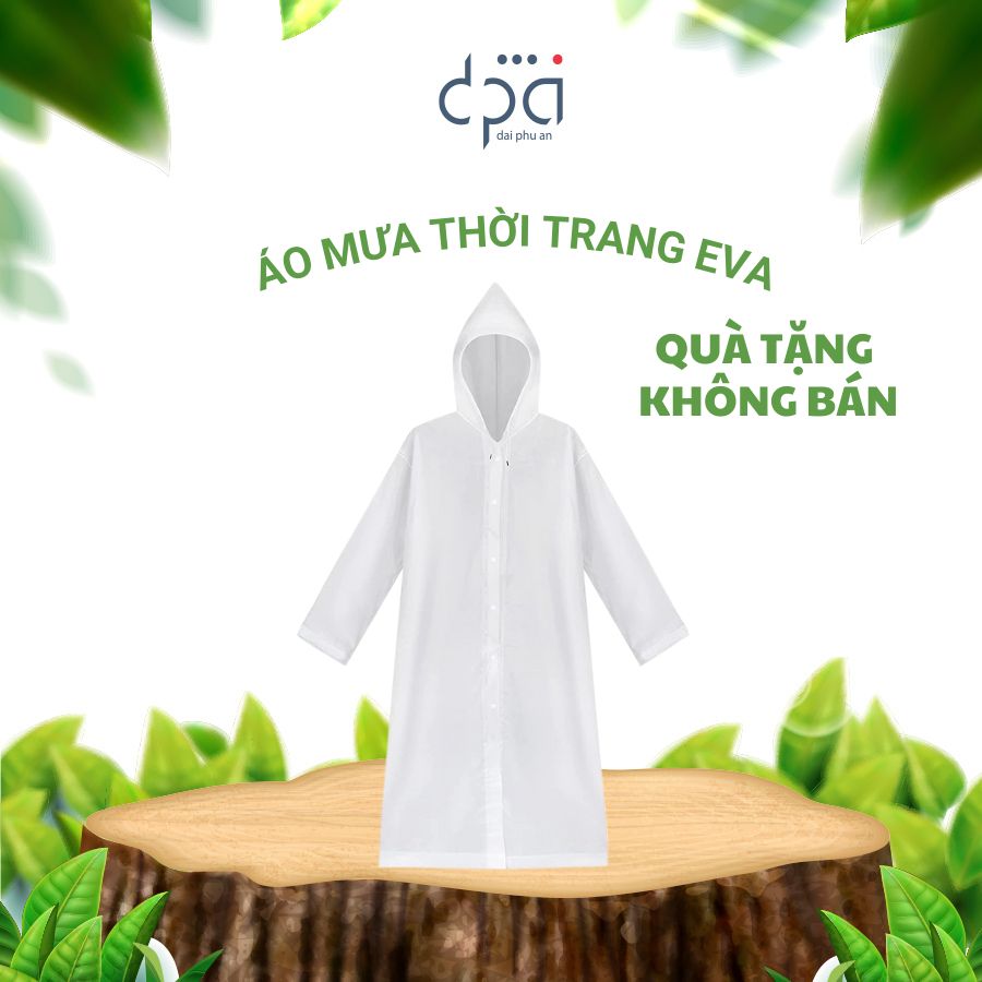  Áo mưa trong suốt Eva (Hàng tặng không bán) 