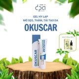  Gel làm mờ sẹo Okuscar [Nhập Khẩu Châu Âu] giúp liền và mờ sẹo thâm, sẹo lồi, sẹo rỗ (T/15g) 