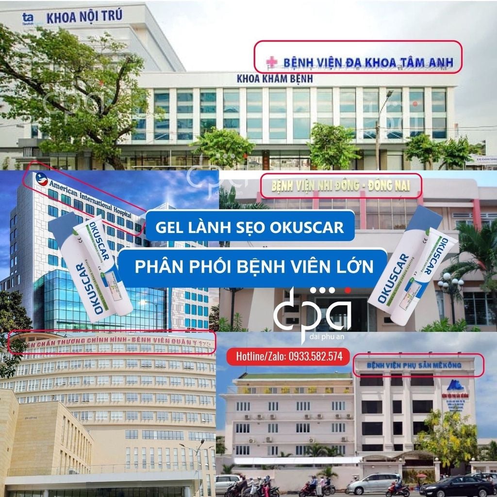  Gel làm mờ sẹo Okuscar [Nhập Khẩu Châu Âu] giúp liền và mờ sẹo thâm, sẹo lồi, sẹo rỗ (T/15g) 