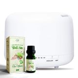  [Combo] Máy Khuếch Tán Kèm Tinh Dầu Thuần Chay Nguyên Chất Thái An (10ml) 
