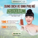  Dung Dịch Vệ Sinh Phụ Nữ Arboretum Dạng Bọt Dịu Nhẹ Làm Sạch Và Kháng Khuẩn Nấm Ngăn Mùi - Chai 80ml 