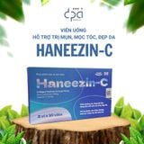  Viên Uống Hỗ Trợ Giảm Mụn Ngăn Ngừa Lão Hóa Giúp Đẹp Da Ngăn Rụng Tóc Hanee ZinC (Hộp/ 30 viên) 