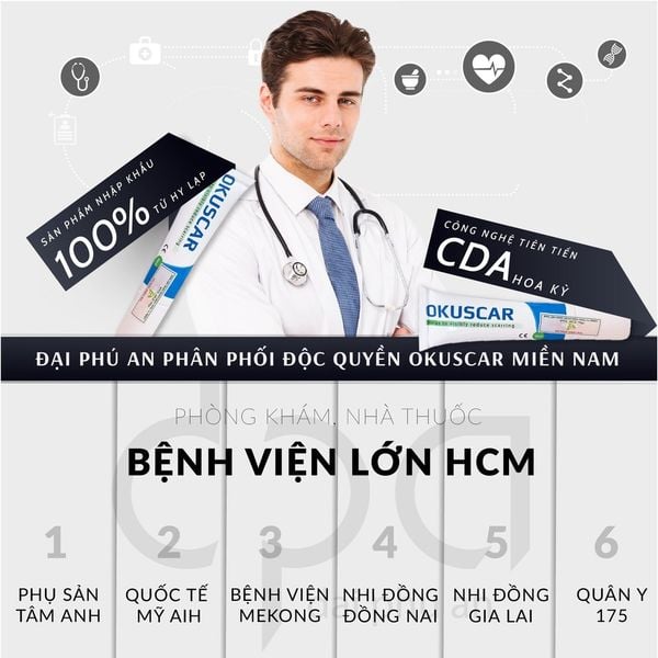  Gel làm mờ sẹo Okuscar [Nhập Khẩu Châu Âu] giúp liền và mờ sẹo thâm, sẹo lồi, sẹo rỗ (T/15g) 