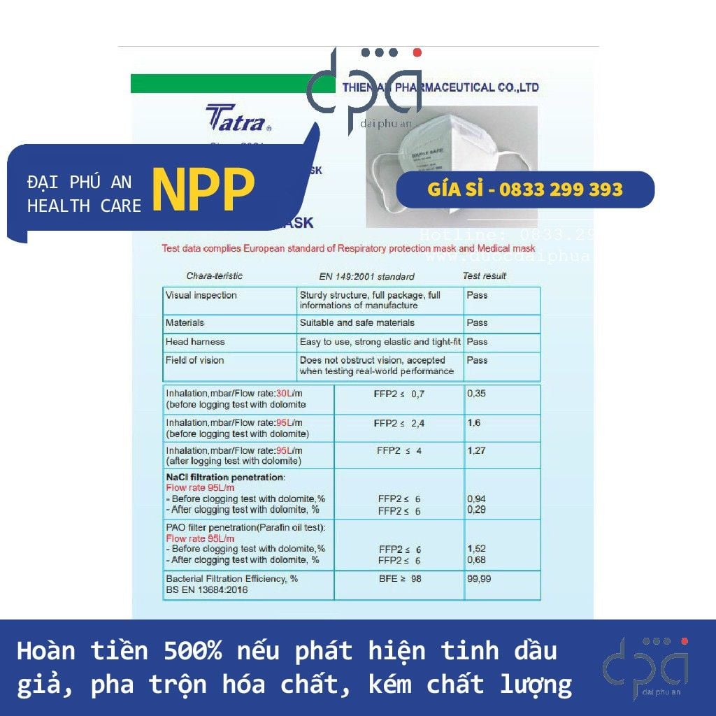  Khẩu Trang Y Tế Double Safe N95 (Cái) 