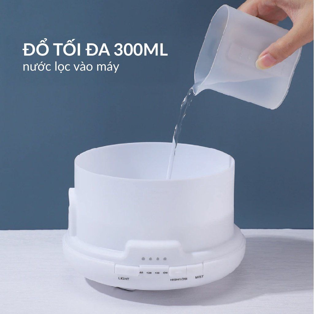  Máy Khuếch Tán Tinh Dầu Aroma Diffuser (300ml) 