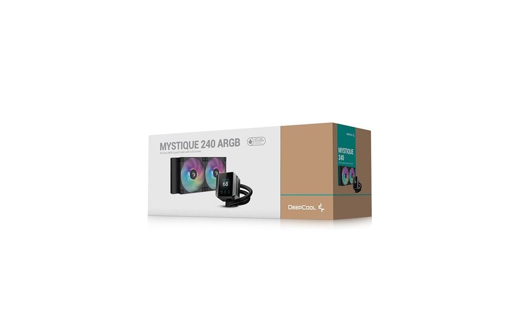 Tản nhiệt nước CPU Deepcool Mystique 240 ARGB |  BLACK NHẬP KHẨU