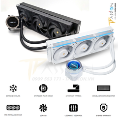 Tản nhiệt nước AIO CPU | Lian Li Galahad II Trinity | 360 Performance Black (GA2P36B) | White (GA2P36W)