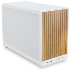 VỎ CASE MÁY TÍNH LIAN LI DAN A3 WOOD - mATX - WHITE (MATX/MFF/MÀU TRẮNG MẶT GỖ)