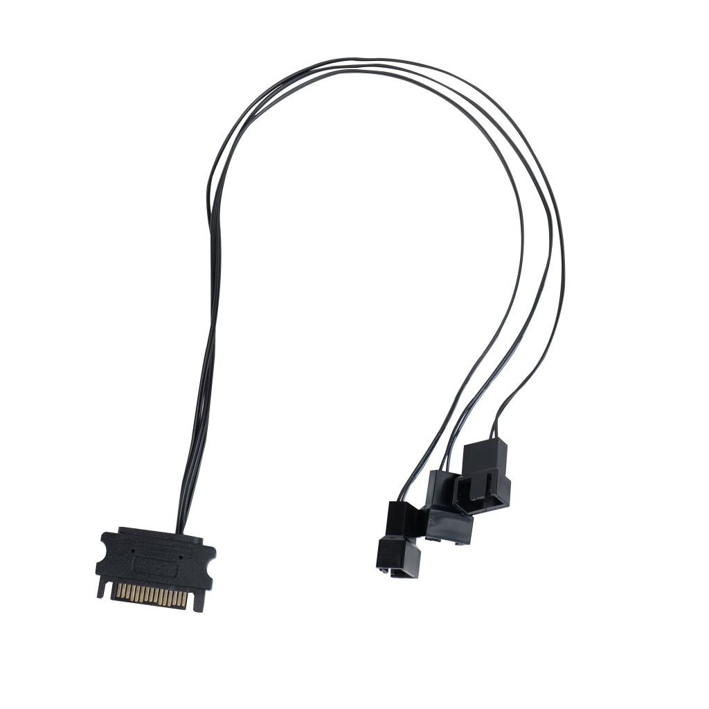 Fan Case LIAN LI UNI FAN SL WIRELESS LCD 120 | TRIPPLE PACK - BLACK (BỘ 3 CÁI KÈM HUB USB - CÁNH THUẬN)