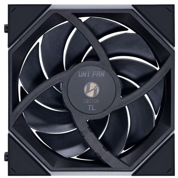 Bộ 3 Quạt LIAN LI UNI FAN TL 120 RGB - TRIPPLE PACK - BLACK (CÁNH THUẬN/MÀU ĐEN/KÈM HUB)