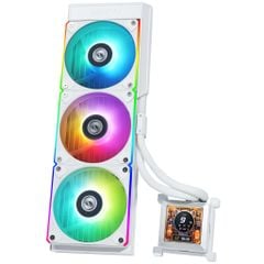 Tản nhiệt nước AIO Lian Li HYDROSHIFT LCD 360R - WHITE - LED ARGB (HSLCD36RW WHITE)
