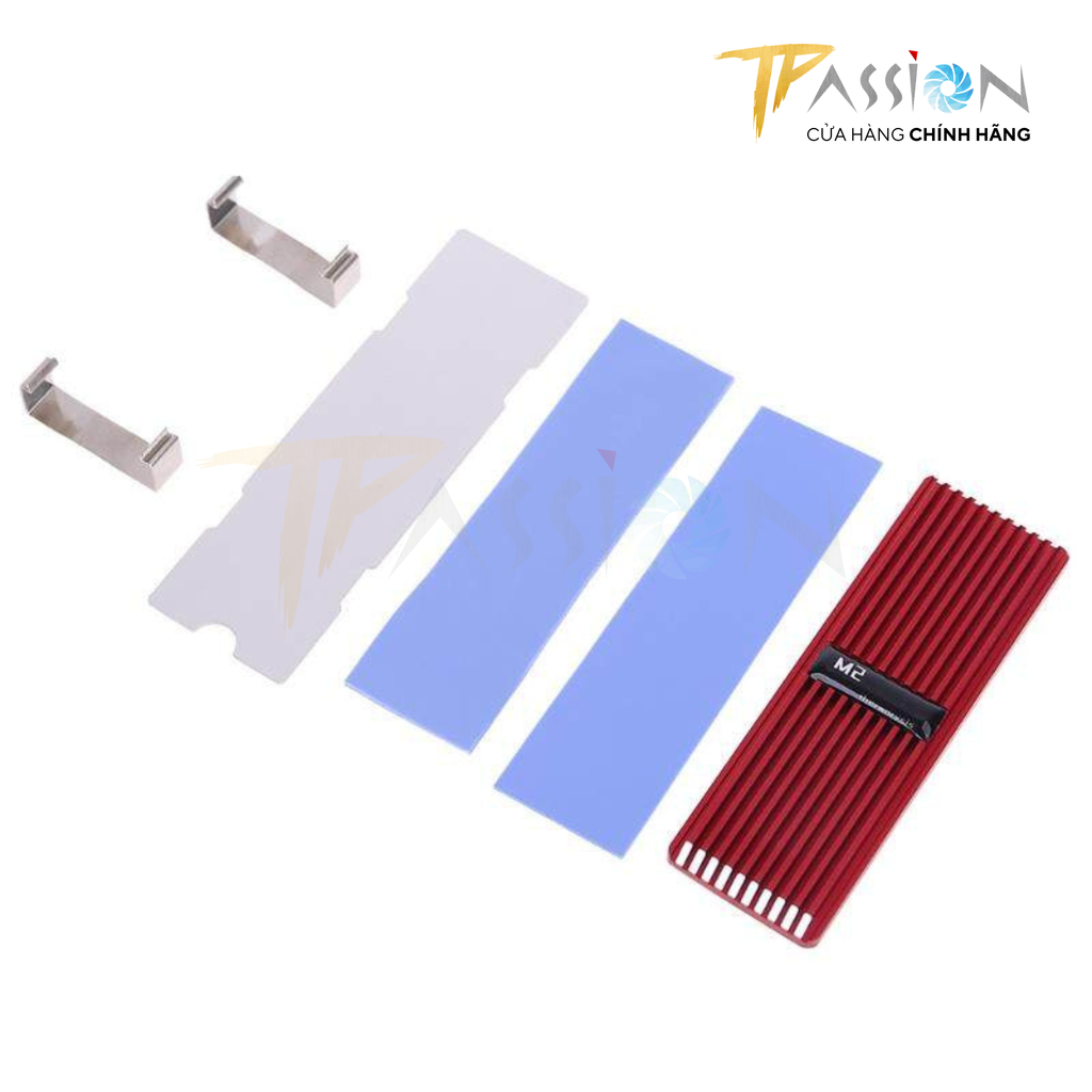 Tản nhiệt ổ cứng SSD M2 THERMORYSIS nhôm nguyên khối | TMS