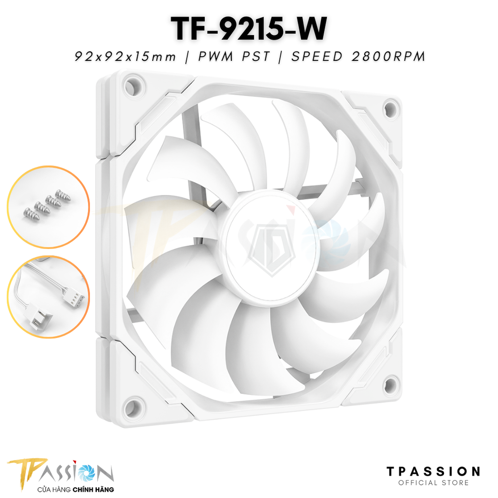 Quạt ID-Cooling TF-9215 | BLACK & WHITE