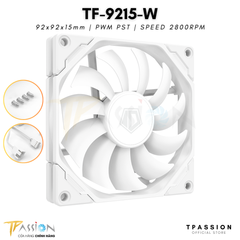 Quạt ID-Cooling TF-9215 | BLACK & WHITE