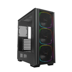 Vỏ Case máy tính Montech Sky Two GX - Black | Kèm sẵn 3 fan 14cm