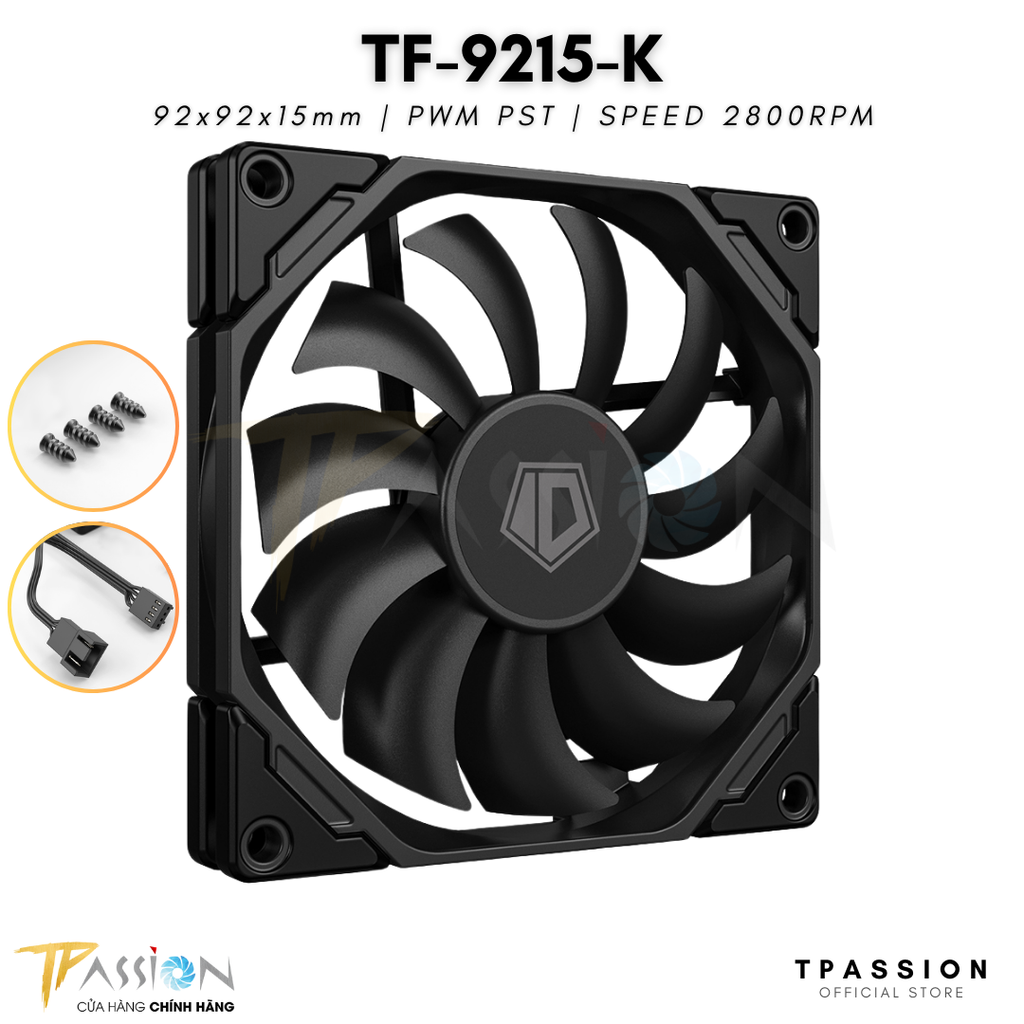 Quạt ID-Cooling TF-9215 | BLACK & WHITE