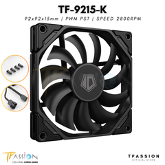Quạt ID-Cooling TF-9215 | BLACK & WHITE