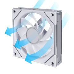 Quạt tản nhiệt LIAN LI UNI FAN SL INFINITY 120 - REVERSE BLADE (RSLIN120-1B / RSLIN120-1W) - Fan Case Cánh đảo