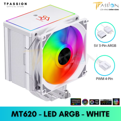 Tản nhiệt khí CPU SNOWMAN MT620 | BLACK / WHITE