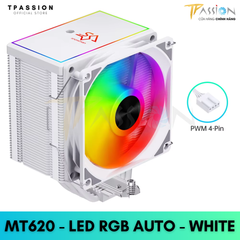 Tản nhiệt khí CPU SNOWMAN MT620 | BLACK / WHITE