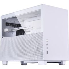Vỏ case máy tính Lian Li Q58 White kèm dây Riser VGA PCIe 4.0 - Q58W4