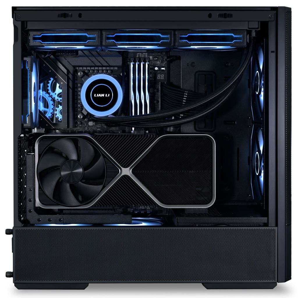 Vỏ Case LIAN LI LANCOOL 207 DIGITAL - BLACK (ATX/Mid Tower/Màn hình LCD 6