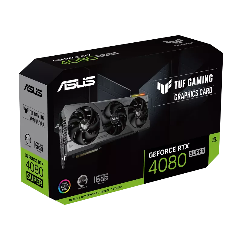 Card màn hình ASUS TUF Gaming GeForce RTX 4080 SUPER 16GB GDDR6X OC Edition (TUF-RTX4080S-O16G-GAMING)