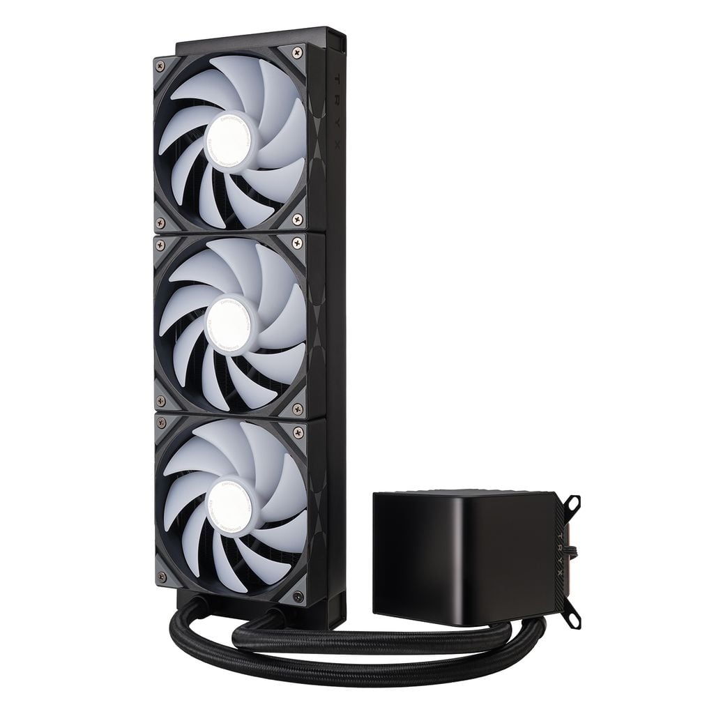 Tản nhiệt nước AIO CPU TRYX PANORAMA 360 ARGB - BLACK (Màn hình 3D 6.5