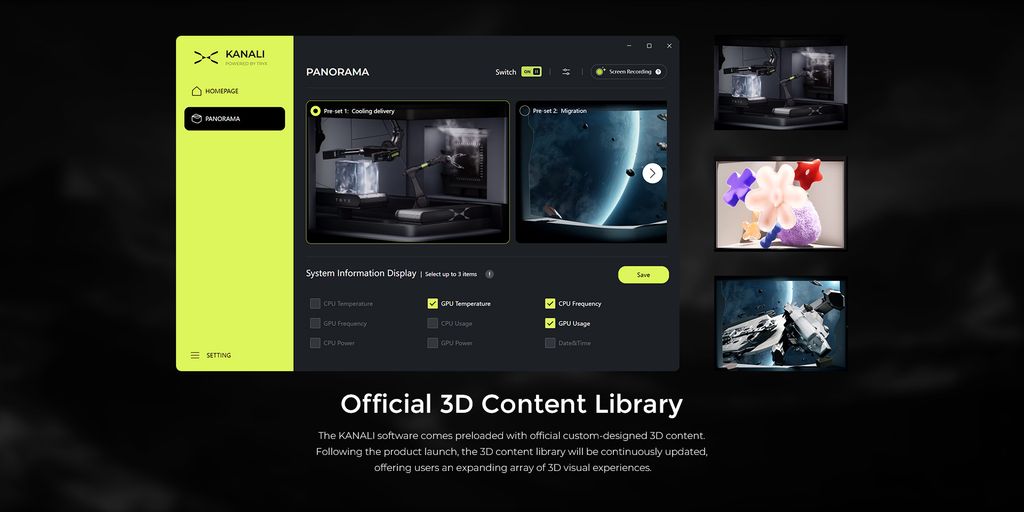 Tản nhiệt nước AIO CPU TRYX PANORAMA 360 ARGB - WHITE (Màn hình 3D 6.5