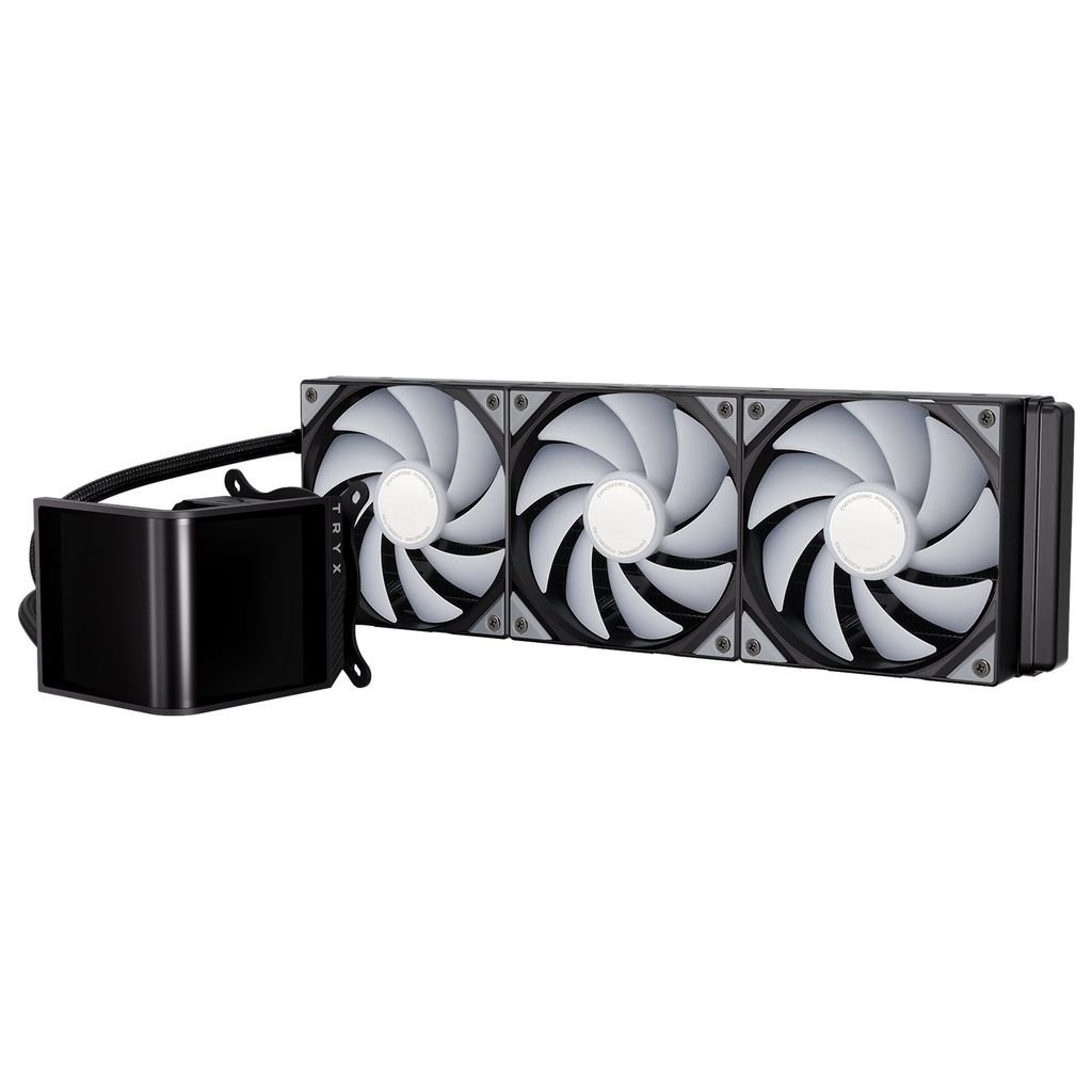Tản nhiệt nước AIO CPU TRYX PANORAMA 360 SE ARGB - BLACK (Màn hình 3D 2K 6.5