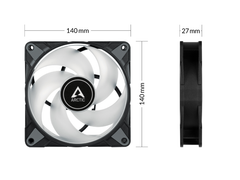 QUẠT TẢN NHIỆT ARCTIC P14 PWM PST A-RGB | PACK 3