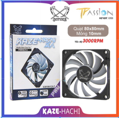 Quạt tản nhiệt fancase 8cm Scythe KAZE-HACHI 80mm