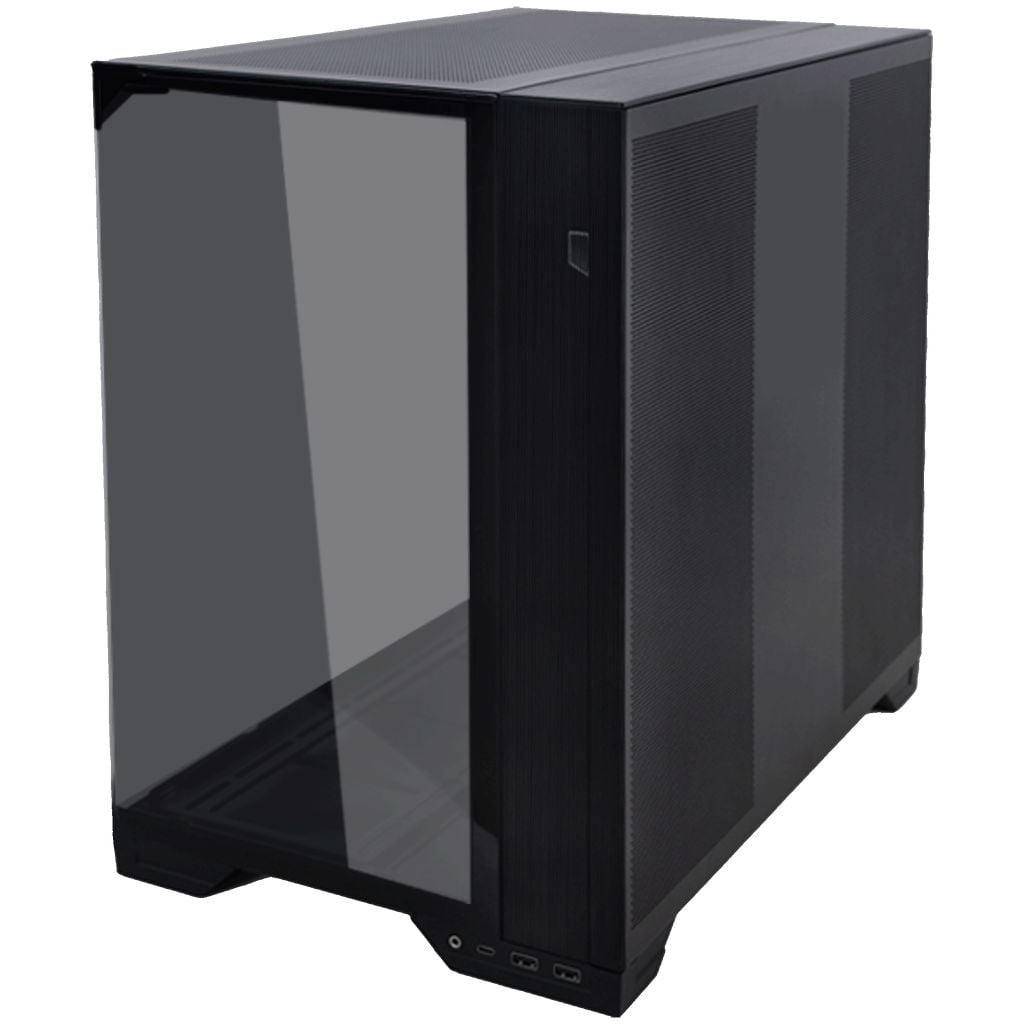 Vỏ case máy tính LIAN LI O11 VISION COMPACT - BLACK (ATX/Mid Tower/Màu Đen)