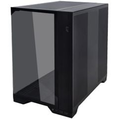 Vỏ case máy tính LIAN LI O11 VISION COMPACT - BLACK (ATX/Mid Tower/Màu Đen)