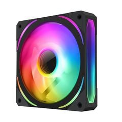 Quạt tản nhiệt 12cm JUNGLE LEOPARD PRISM Gen 5 INFINITY LED GƯƠNG VÔ CỰC ARGB 5V 3PIN- 2000RPM, PWM, Lian Li fan case PC