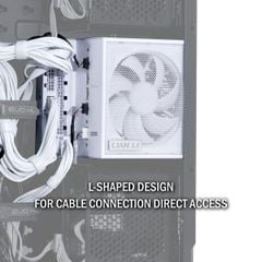 Nguồn PSU LIAN LI EDGE SERIES EG1000 - 1000W - WHITE (ATX3.1/80+PLATINUM/FULL MODULAR/PCIe5.1)