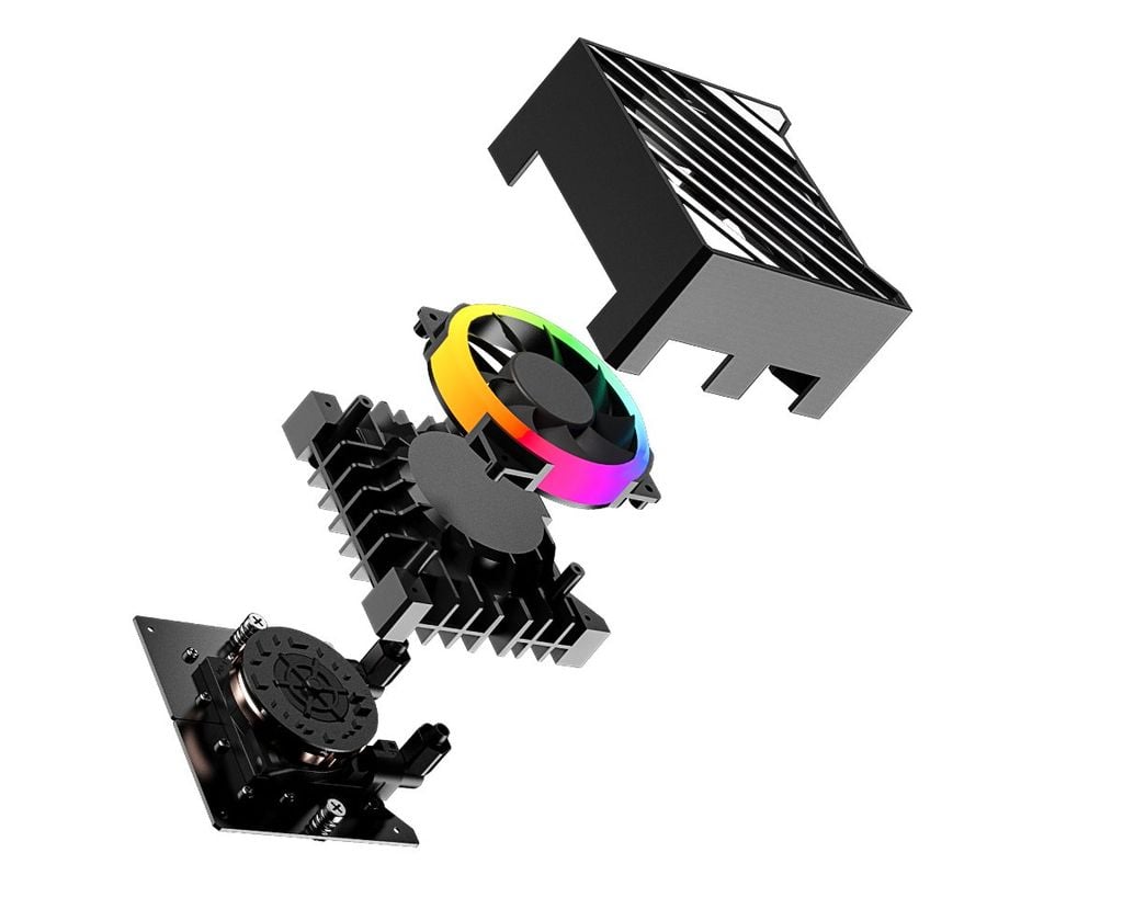 Tản nhiệt nước CPU ID-Cooling Dashflow 360 XT Lite Black