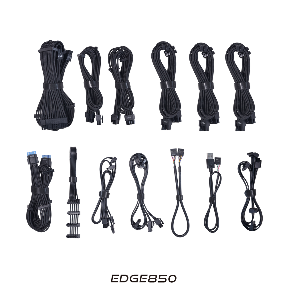 Nguồn PSU LIAN LI EDGE SERIES EG850 - 850W - BLACK (ATX3.1/80+PLATINUM/FULL MODULAR/PCIe5.1)