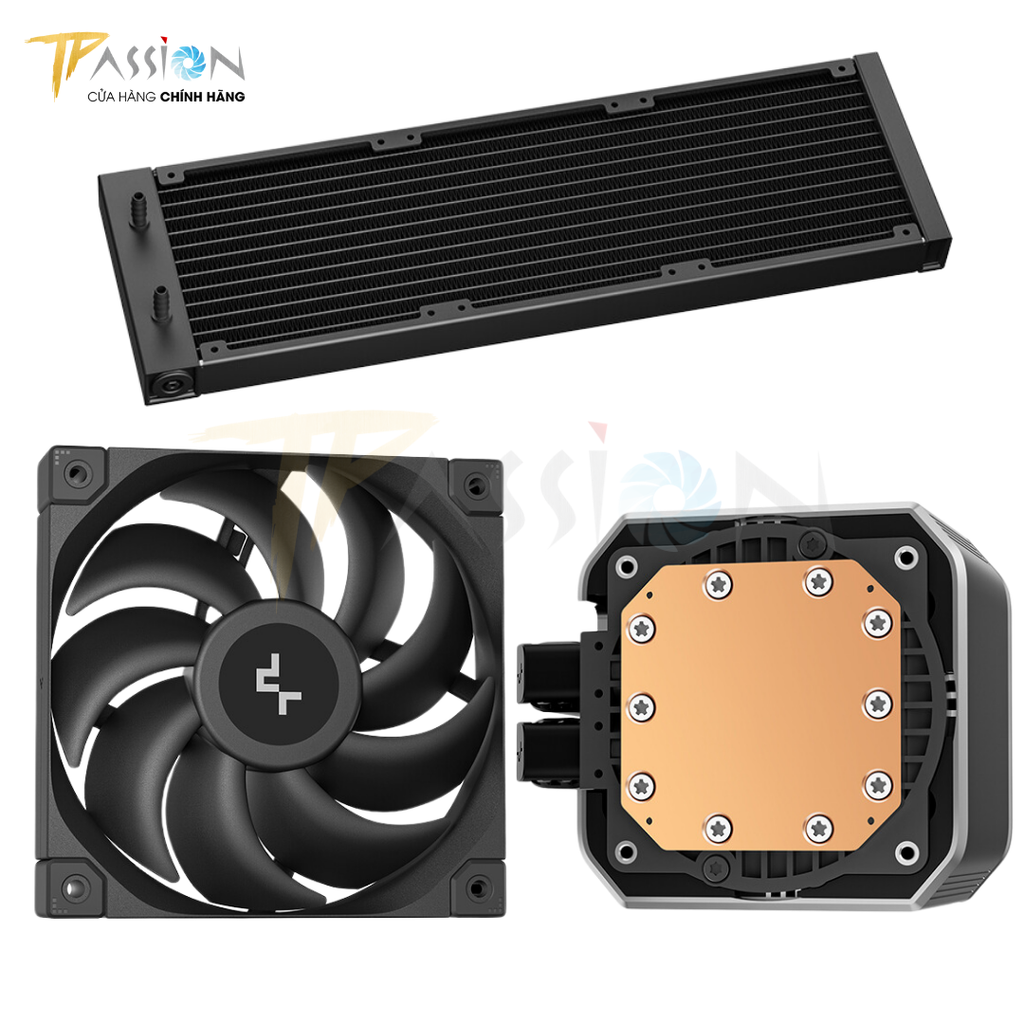 TẢN NHIỆT NƯỚC CPU DEEPCOOL MYSTIQUE 360 WHITE (CHÍNH HÃNG/BẢO HÀNH 60 THÁNG/2.8