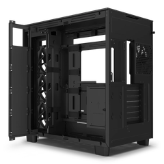 Vỏ Case máy tính NZXT H9 Flow All Black (Mid Tower / Màu Đen) CM-H91FB-01